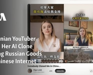 Ukrainian YouTuber Finds Her AI Clone Selling Russian Goods on Chinese Internet